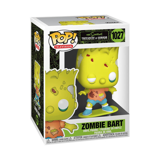 FUNKO POP THE SIMPSONS TREE HOUSE OF HORROR BART ZOMBIE 1027