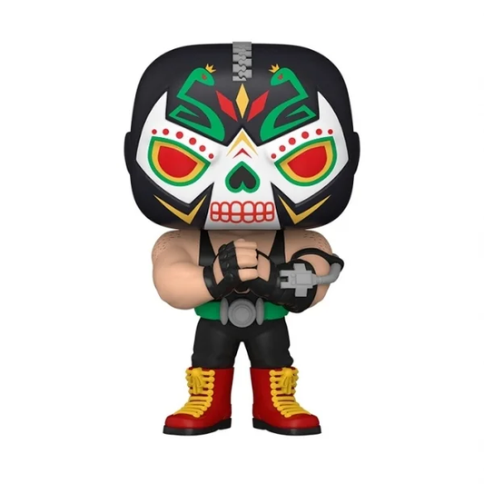 FUNKO POP HEROES DIA DE LOS DC EXCLUSIVE - BANE 412 (GLOWS IN THE DARK)