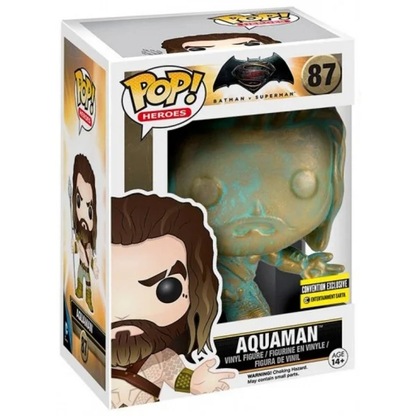 FUNKO POP BATMAN VS SUPERMAN AQUAMAN PATINA *EX* 87