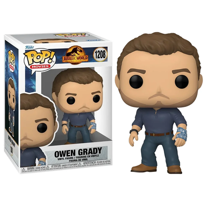 FUNKO POP JURASSIC WORLD DOMINION - OWEN GRADY 1208