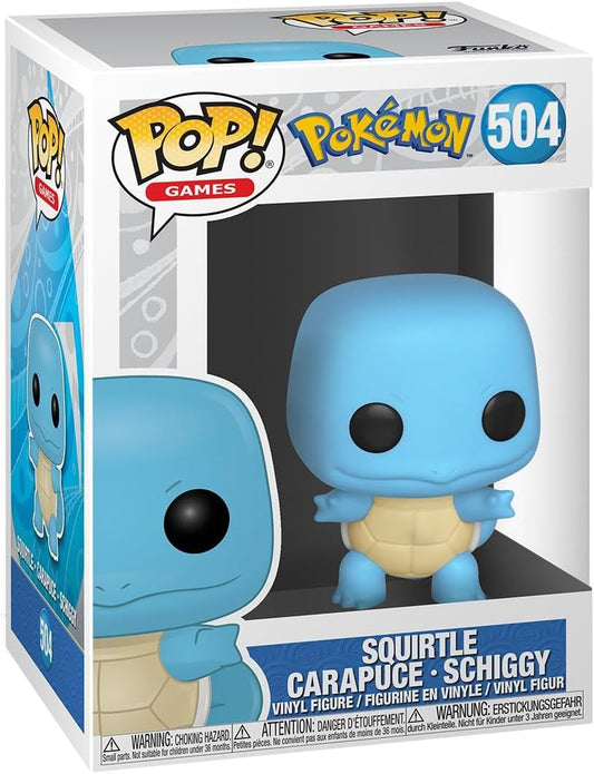 FUNKO POP POKEMON SQUIRTLE  504