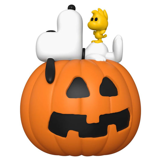 FUNKO POP PEANUTS SNOOPY *DELUXE* SNOOPY & WOODSTOCK W/PUMPKIN 1589