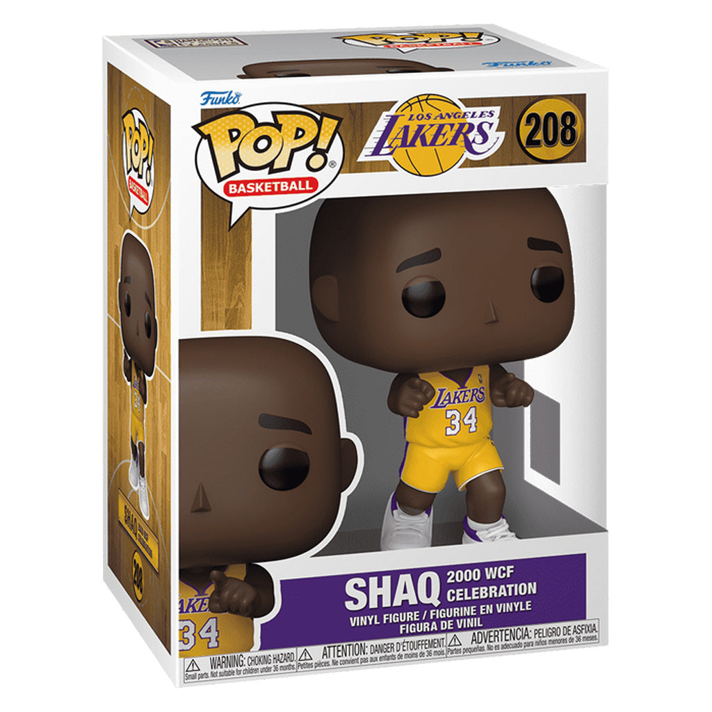 FUNKO POP BASKETBALL LOS ANGELES LAKERS - SHAQ 2000 WCF CELEBRATION 208