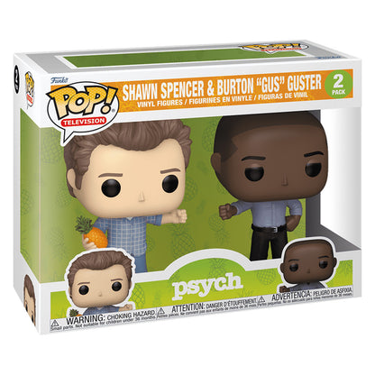 FUNKO POP TELEVISION PSYCH - SHAWN SPENCER & BURTON "GUS" GUSTER 2-PACK