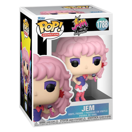FUNKO POP ANIMATION JEAM AND HOLOGRAMS JEM 1788