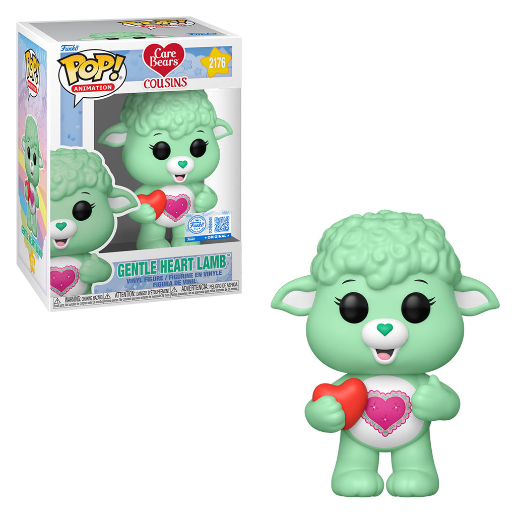 FUNKO POP CARE BEARS COUSINS GENTLE HEART LAMB *EX* 2176