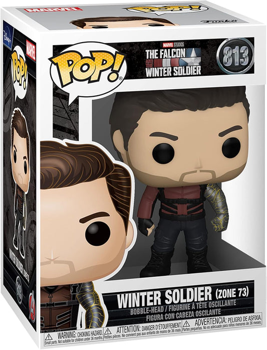 FUNKO POP MARVEL THE FALCON AND THE WINTER SOLDIER - WINTER SOLDIER (ZONE 73) 813