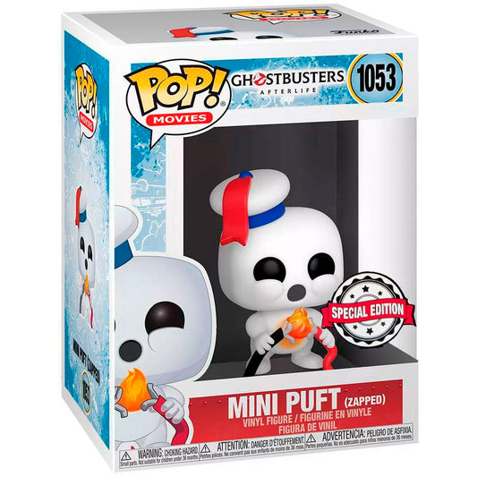 FUNKO POP GHOSTBUSTERS AFTERLIFE MINI PUFT W/ZAPPED *EX* 1053