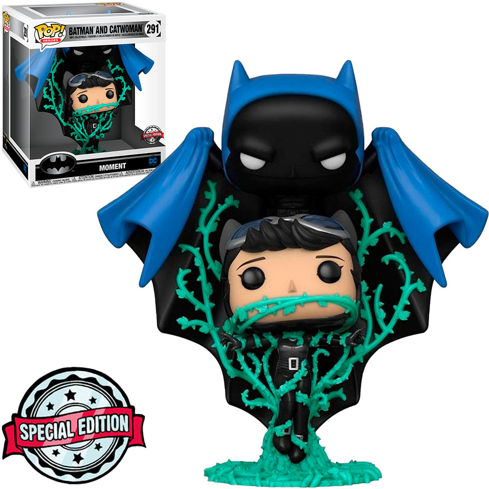 FUNKO POP HEROES DC *MOMENTS* BATMAN AND CATWOMAN  *EX* 291