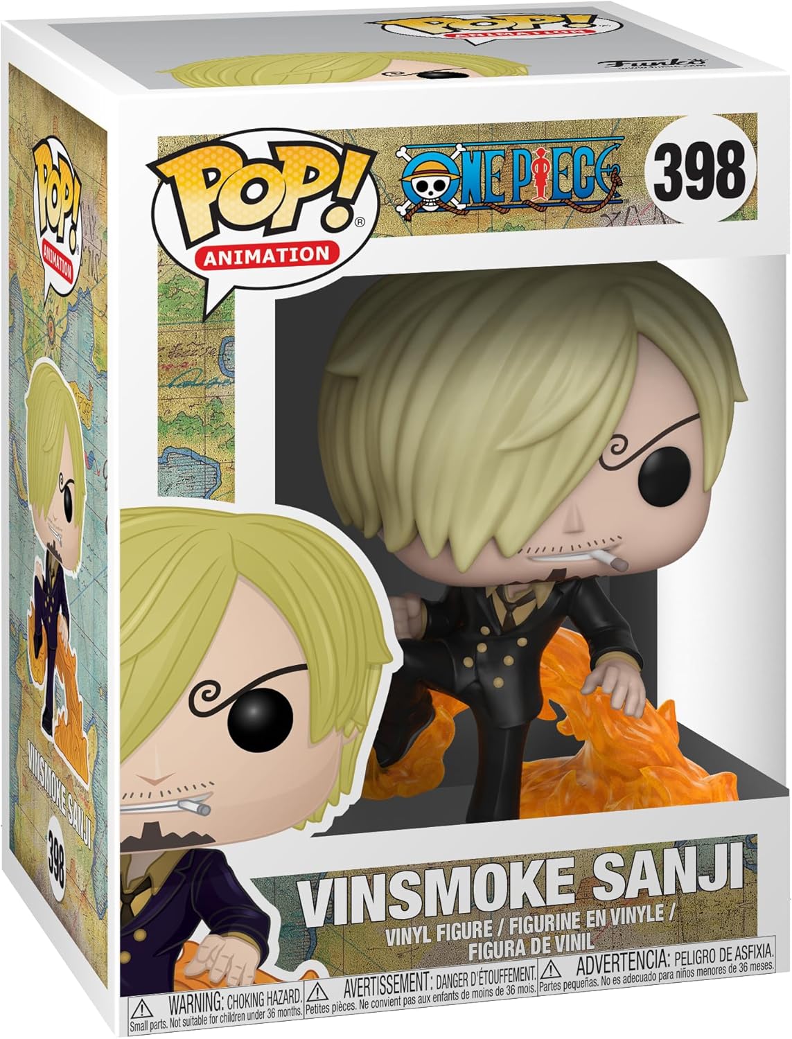 FUNKO POP ANIMATION ONE PIECE - VINSMOKE SANJI 398
