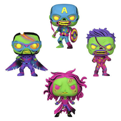 FUNKO POP MARVEL WHAT IFF ? BLACK LIGHT 4PACK 69116