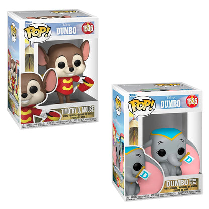FUNKO POP DISNEY DUMBO 3 COMBO DUMBO 1535 & TIMOTHY 1536 COMBO