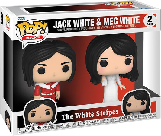 FUNKO POP ROCKS THE WHITE STRIPES - JACK WHITE & MEG WHITE (2 PACK)