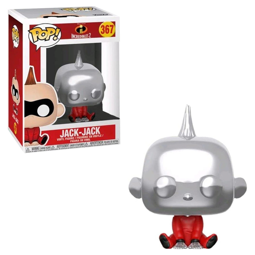 FUNKO POP DISNEY THE INCREDIBLES 2 JACK-JACK CHROME PAINTED 367