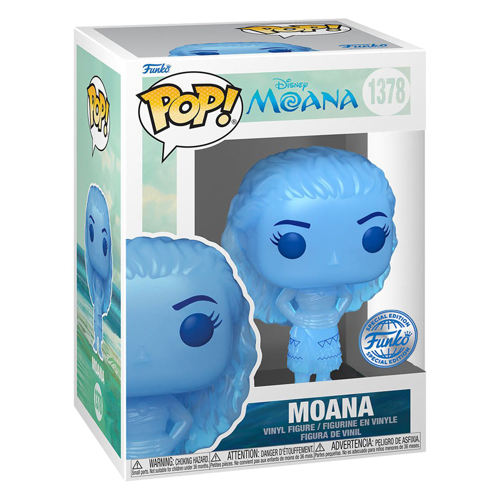 FUNKO POP DISNEY MOANA MOANA TRANSLUCENT *EX* 1378