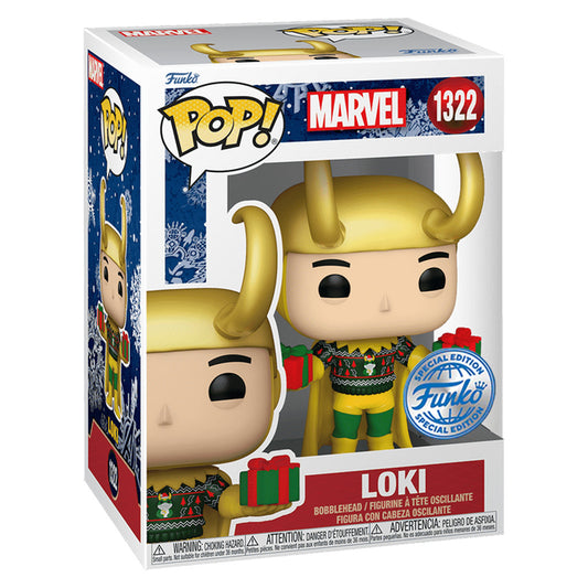 FUNKO POP MARVEL HOLIDAY EXCLUSIVE - LOKI 1322