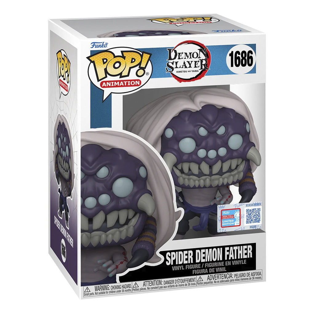 FUNKO POP DEMON SLAYER SPIDER DEMON FATHER *NYCC 2024* 1686