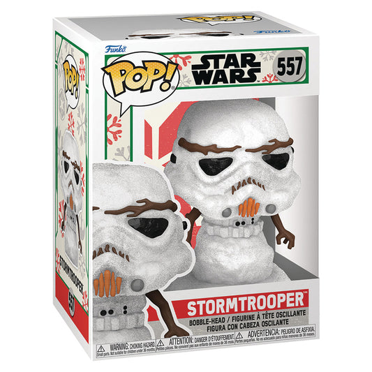 FUNKO POP STAR WARS HOLIDAY - STORMTROOPER (SNOWMAN) 557