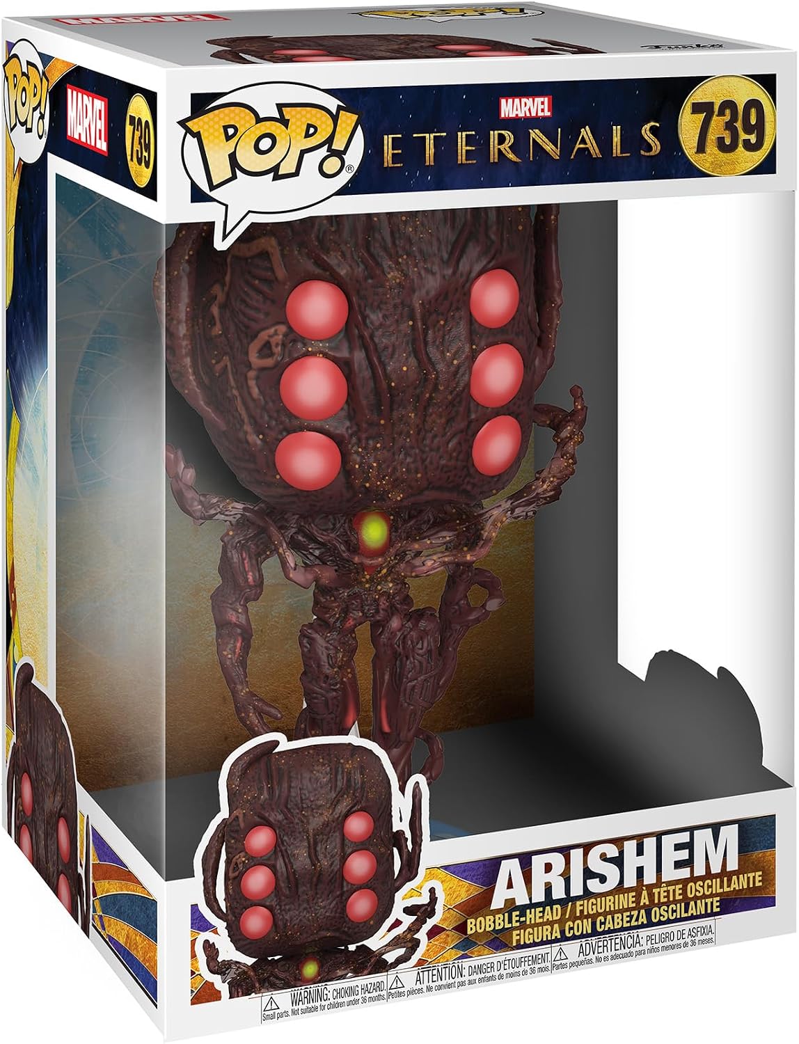 FUNKO POP MARVEL ETERNALS - ARISHEM 739 (SUPER SIZED 10")