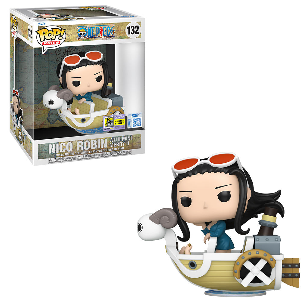 FUNKO POP ONE PIECE 4 *RIDES* NICO ROBIN *SDCC 2025* 132