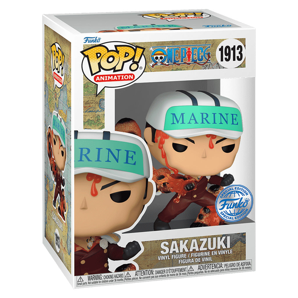 FUNKO POP ONE PIECE 4 SAKAZUKI *EX* 1913