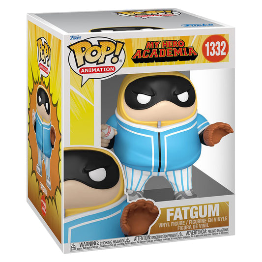FUNKO POP MY HERO ACADEMIA LEAGUE BASEBALL *SIZED* FATGUM 1332