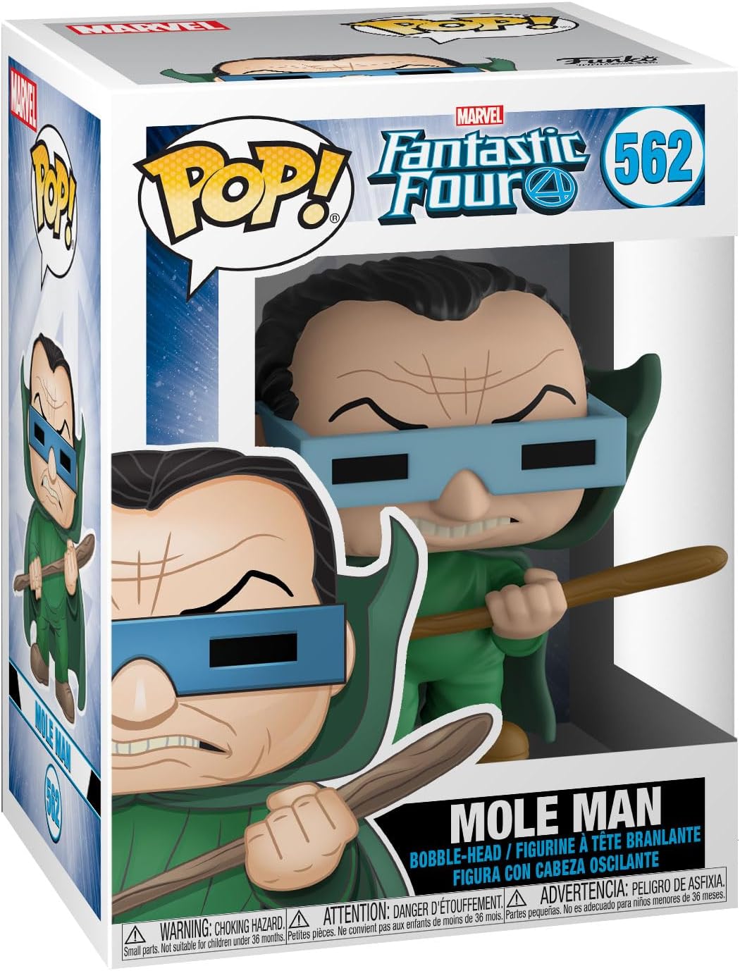 FUNKO POP MARVEL FANTASTIC FOUR - MOLE MAN 562