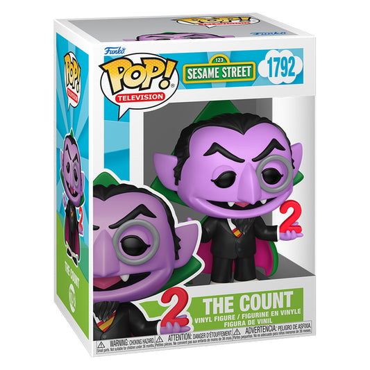 FUNKO POP TELEVISION SESAME STREET - THE COUNT 1792