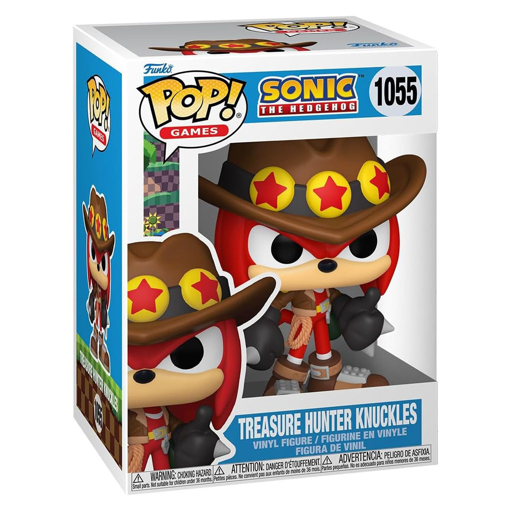 FUNKO POP SONIC TREASURE HUNTER KNUCLES 1055