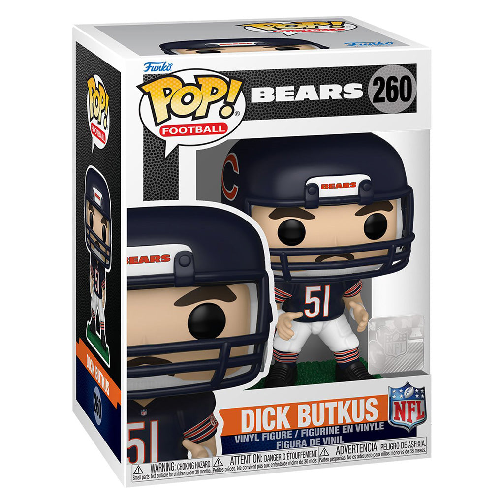 FUNKO POP NFL CHICAGO BEARS DICK BUTKUS 260