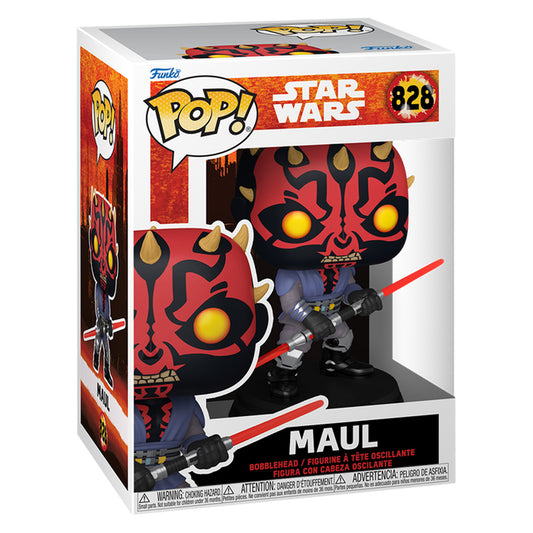 FUNKO POP STAR WARS - DARTH MAUL 828