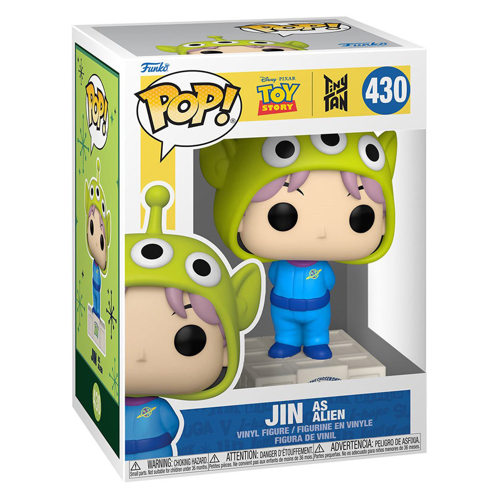FUNKO POP ROCKS TOY STORY X BTS JIN AS ALIEN 430