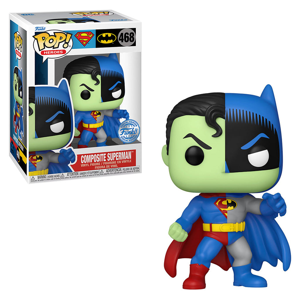 FUNKO POP HEROES COMPOSITE SUPERMAN *EX* 468