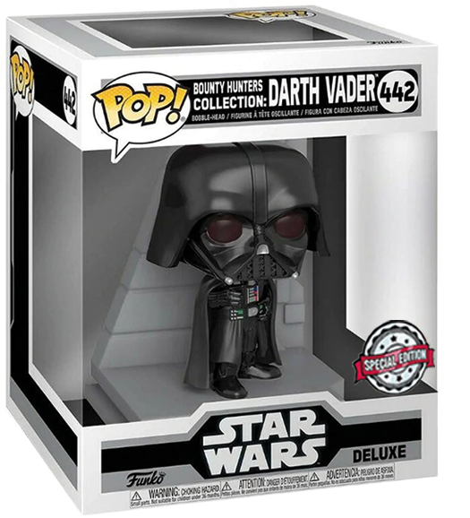 FUNKO POP STAR WARS BOUNTY HUNTERS COLLECTION EXCLUSIVE - DARTH VADER 442 (DELUXE)