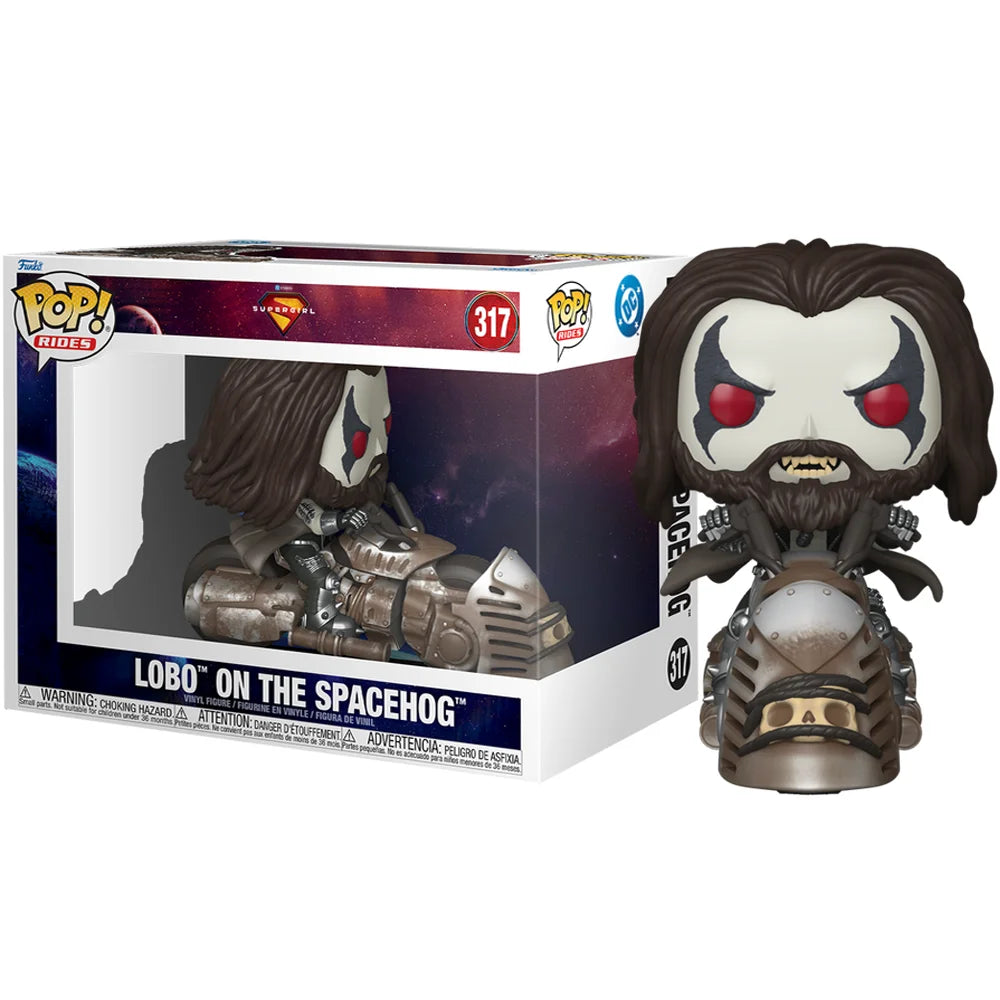FUNKO POP HEROES SUPERGIRL - LOBO ON THE SPACEHOG
