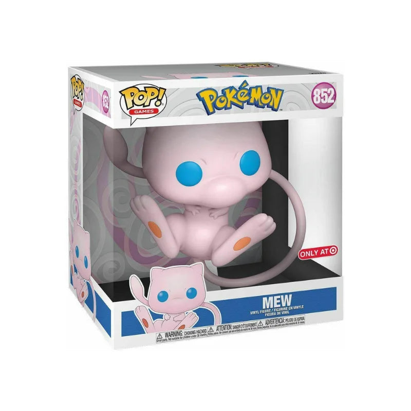FUNKO POP POKEMON *SUPER SIZED 10* MEW *EX* 852