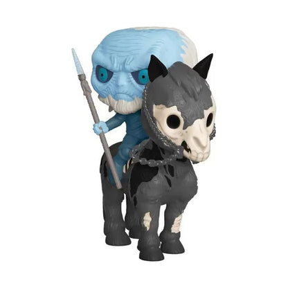 FUNKO POP GAME OF THRONES RIDES - MOUNTED WHITE WALKER 60