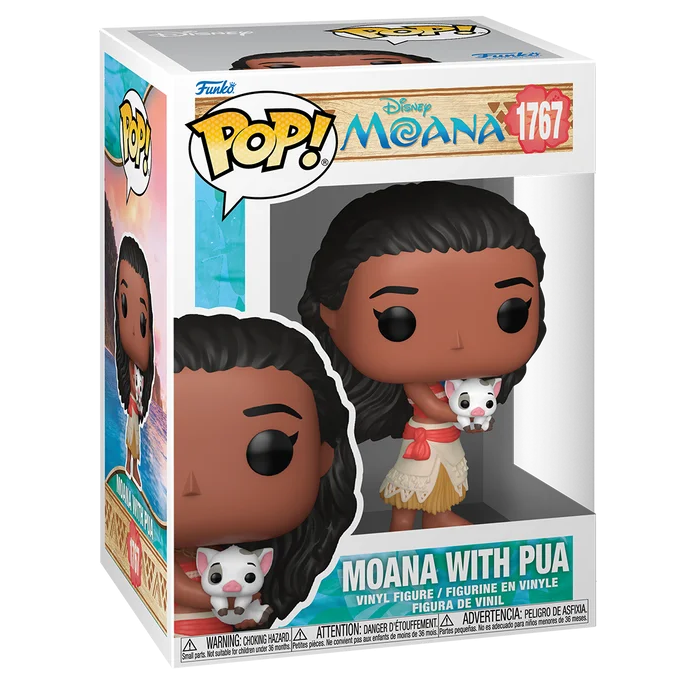 FUNKO POP DISNEY MOANA - MOANA WITH PUA 1767
