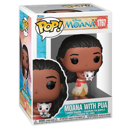 FUNKO POP DISNEY MOANA - MOANA WITH PUA 1767