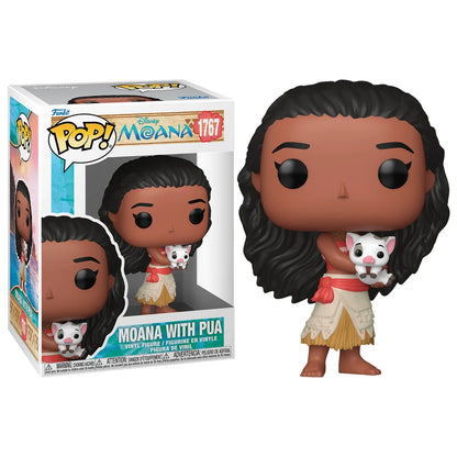 FUNKO POP DISNEY MOANA - MOANA WITH PUA 1767