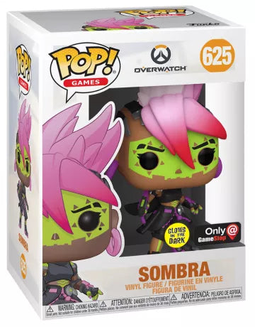 FUNKO POP OVERWATCH S5 SOMBRA GLOWS *EX* 625