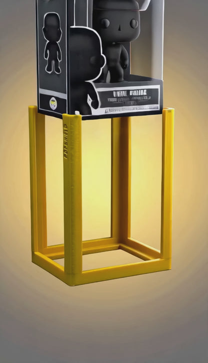 Protetor para caixas colecionáveis Funko Pop - Pop Shield Amarelo