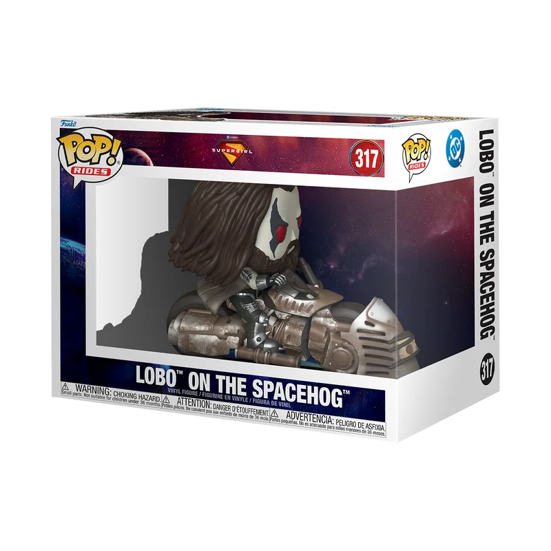 FUNKO POP HEROES SUPERGIRL - LOBO ON THE SPACEHOG