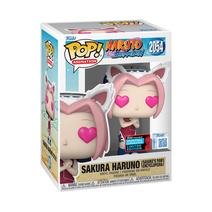 FUNKO POP ANIMATION NARUTO SHIPPUDEN - SAKURA HARUNO (SASUKE'S PAW ENCYCLOPEDIA) 2054