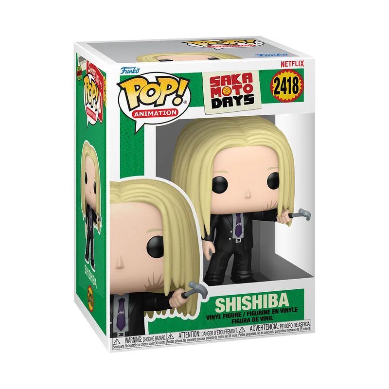 FUNKO POP ANIMATION SAKAMOTO DAYS - SHISHIBA 2418