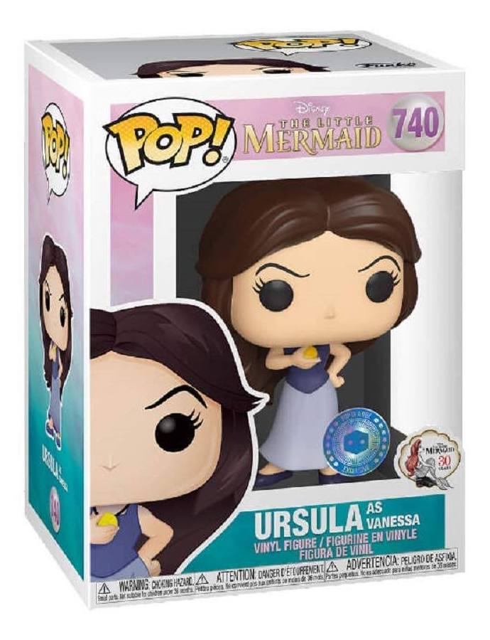 FUNKO POP DISNEY LITTLE MERMAID URSULA AS VANESSA *EX* 740