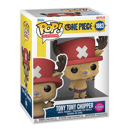 FUNKO POP TELEVISION ONE PIECE - TONY TONY CHOPPER (FLOCKED) 1883