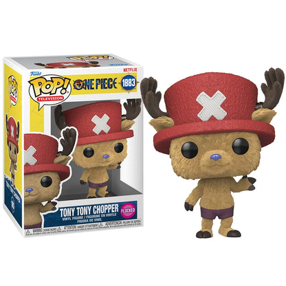 FUNKO POP TELEVISION ONE PIECE - TONY TONY CHOPPER (FLOCKED) 1883