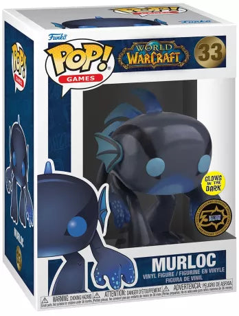 FUNKO POP WORLD WARCRAFT MURLOC GLOW *EX* 33